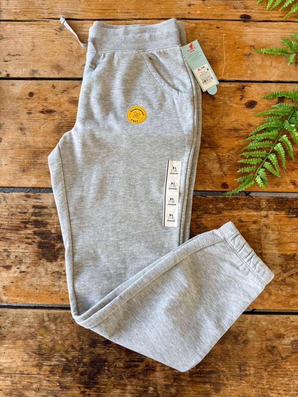 Cat & Jack Light Gray Kids Jogger Sweatpants